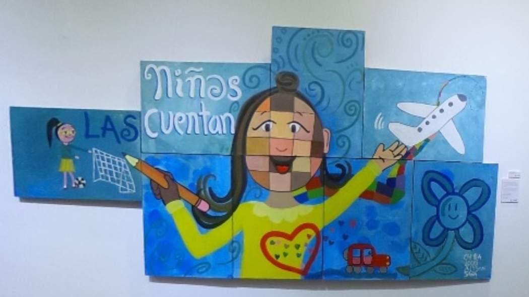 Exposición de artes plásticas "Niños y niñas sueñan su ciudad" 