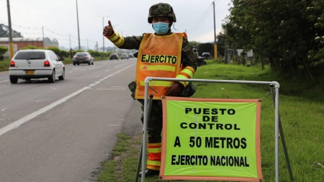 El Ejército enfatizó a la ciudadanía en las acciones de autocuidado.