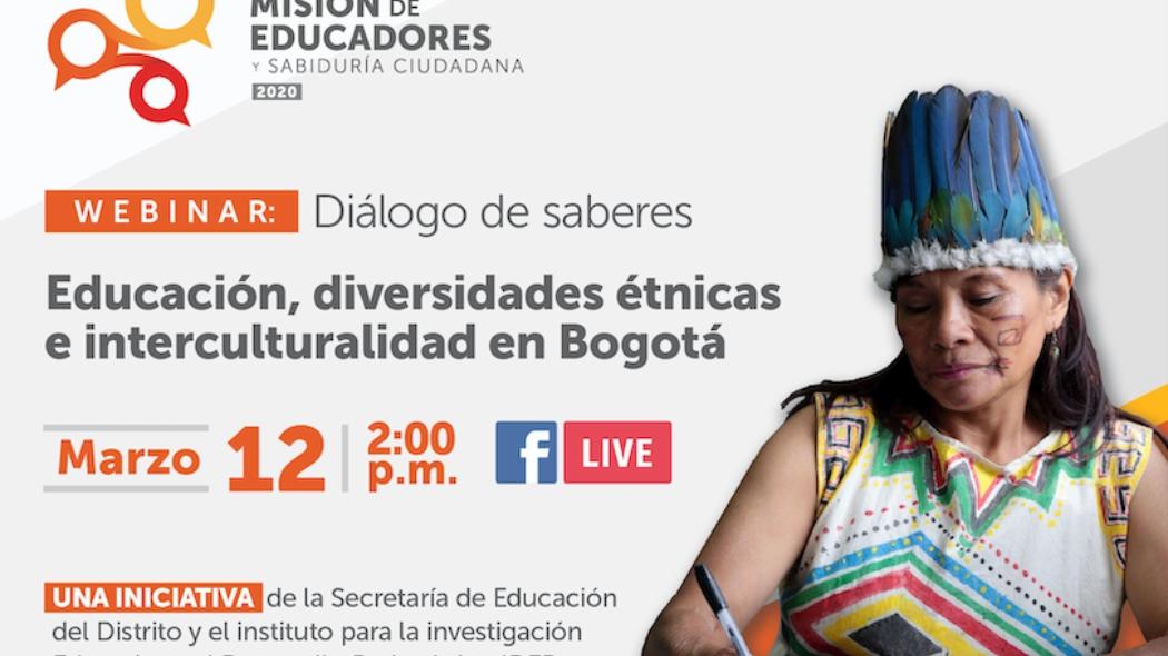 Poster webinar Secretaría de Educación