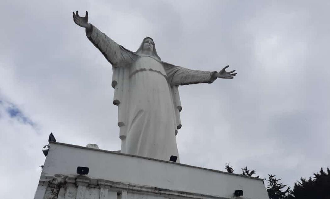 El cerro de Guadalupe estará cerrado este viernes santo. Foto: IDIGER.