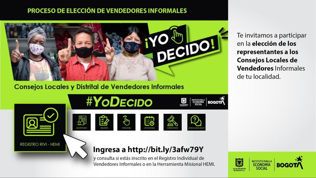 Consejo Local de vendedores informales de Bogotá