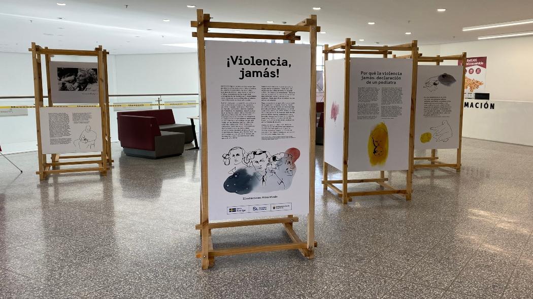 SuperCADE Manitas abre sus puertas a la exhibición sueca ‘Violencia Jamás’