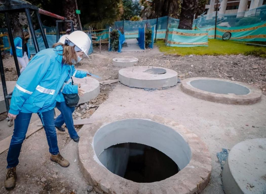 En este proyecto, la EAAB invierte $ 3.518.221.626millones de pesos y los grandes beneficiados serán los 1.500 predios del sector.Foto: Acueducto de Bogotá 