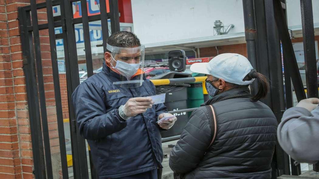 medida de pico y cédula en Bogotá 