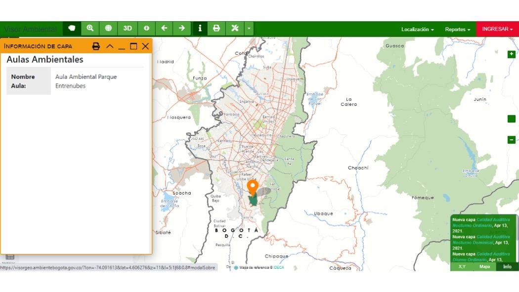 Las personas interesadas podrán hacer recorrido virtuales, charla y procesos de formación en cualquier temática ambiental