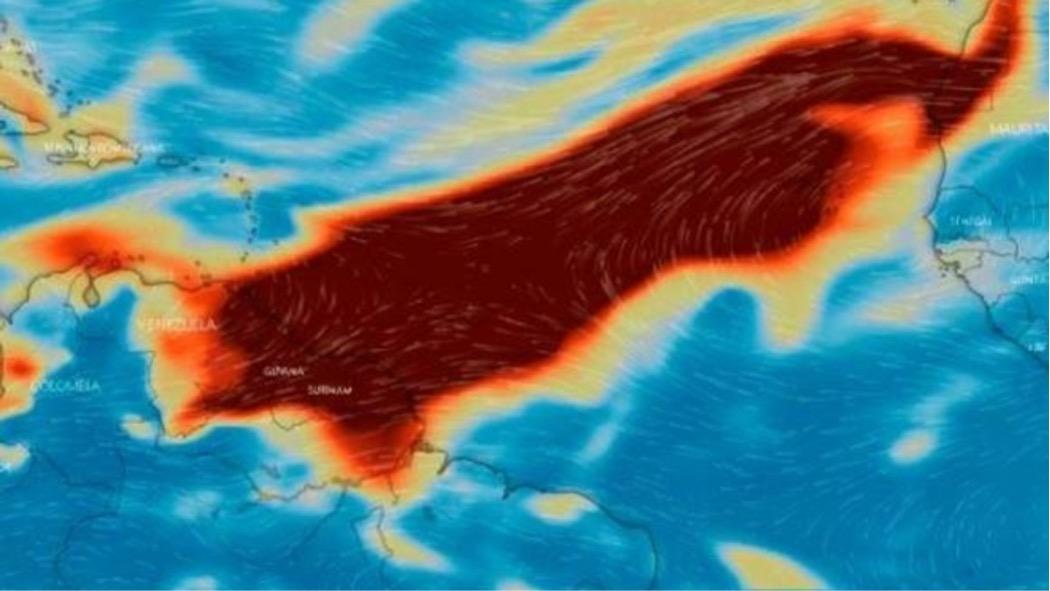 Según en IDEAM se espera que el 18 de abril desciendan las concentraciones de azufre y los efectos asociados a la pluma de contaminación sean mínimos. Foto: IDEAM