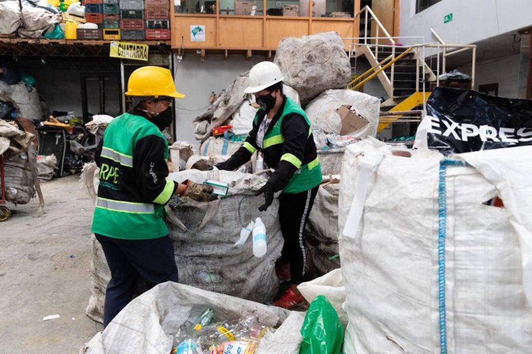 El modelo también se sustenta en proyectos de economía circular, que ya están siendo ejecutados por la Unidad Administrativa Especial de Servicios Públicos-UAESP. Foto: Alcaldía Mayor de Bogotá