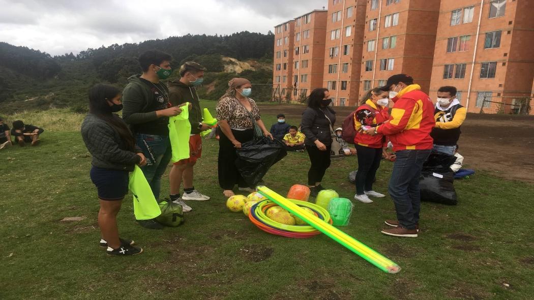 El IDPAC apoya a organización juvenil de víctimas en USME