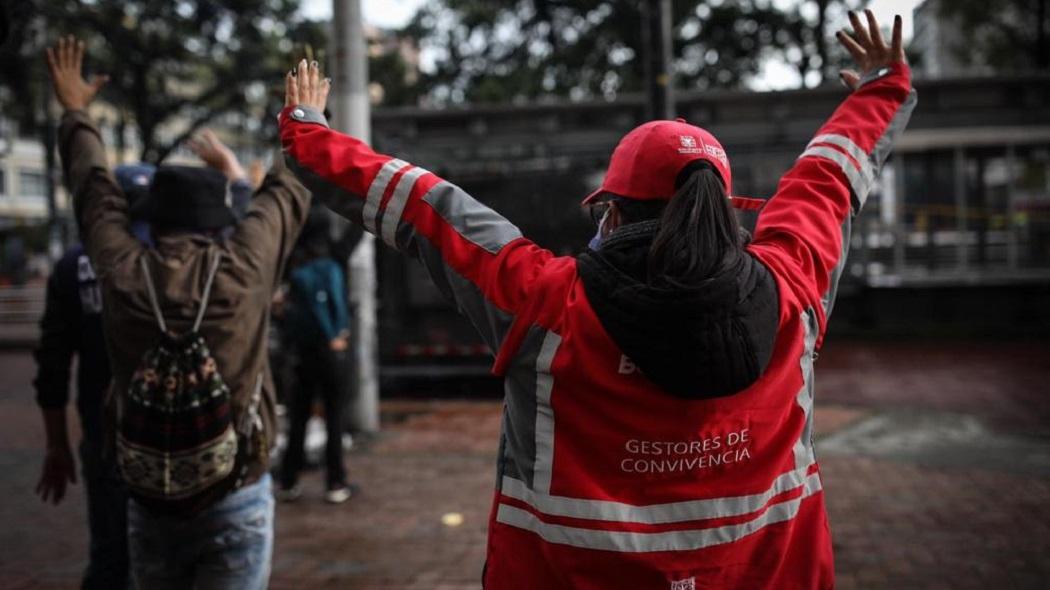 Gestores de Convivencia y Gestores de Diálogo trabajan articuladamente en movilizaciones.