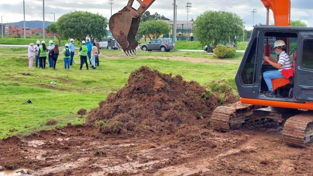 Imagen de la construcción.