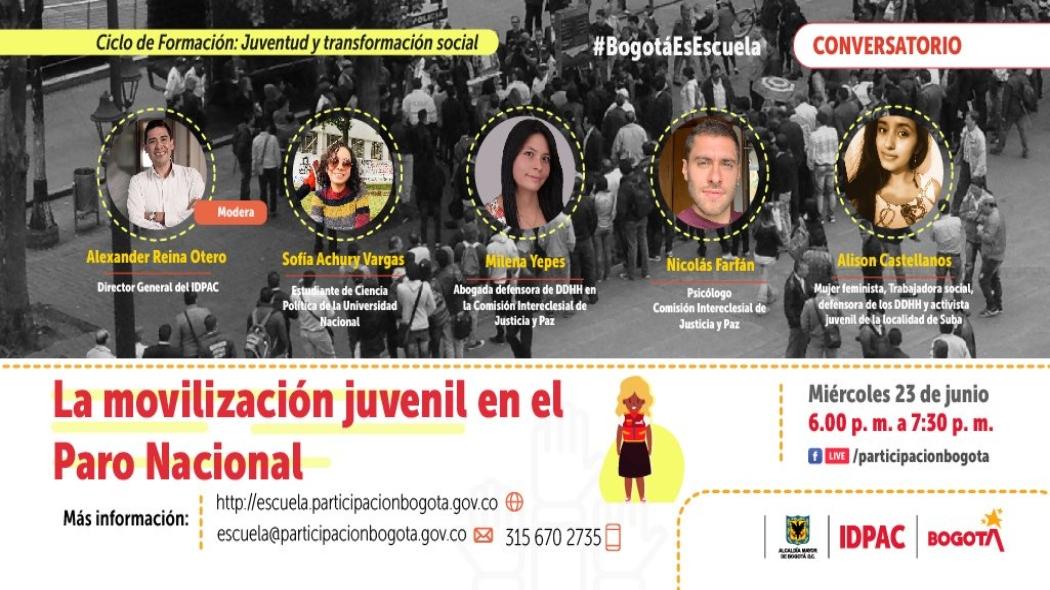 Ciclo de formación: Juventud y Transformación Social 