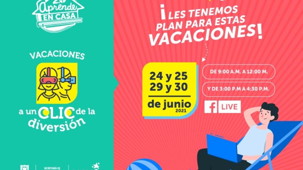 Banner vacaciones creativas