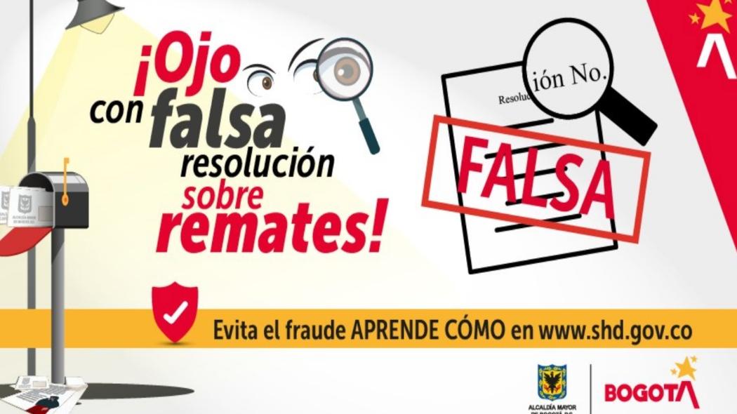 ¡Ojo! Secretaría de Hacienda alerta sobre falsa resolución de remates