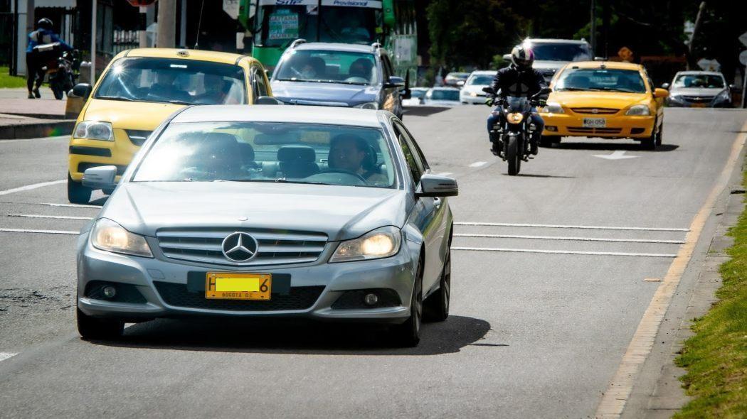 Carros en Bogotá