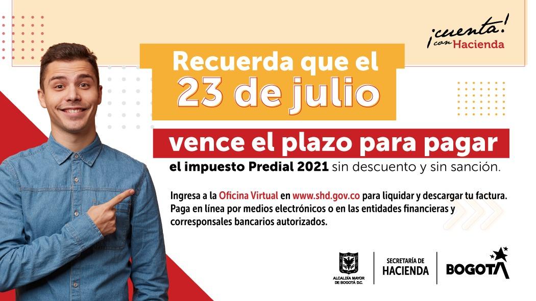 Impuesto Predial: el 23 de julio vence plazo para cumplir con la obligación