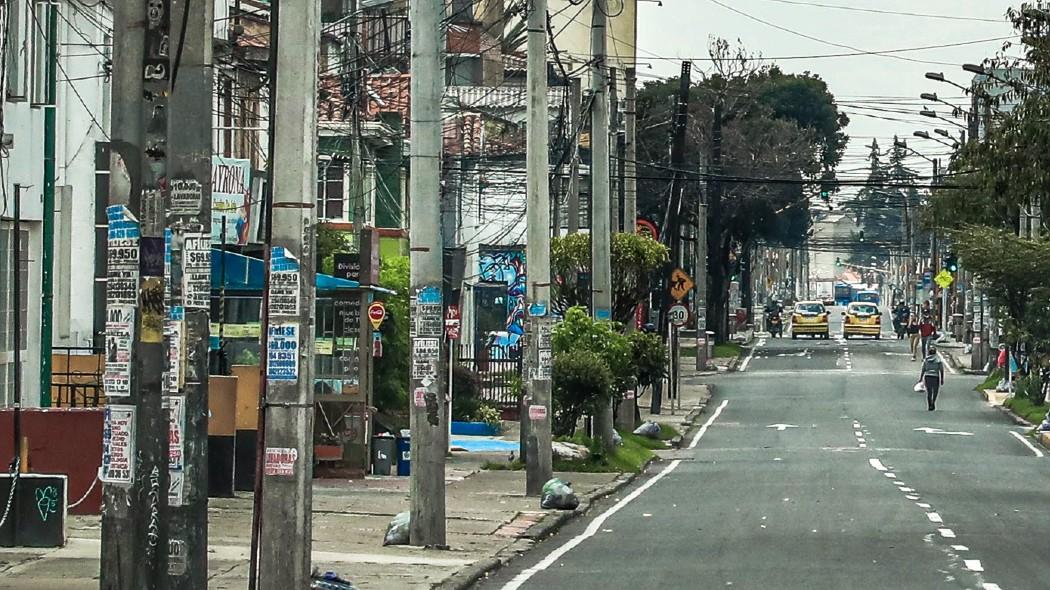 Fotografía de un barrio.