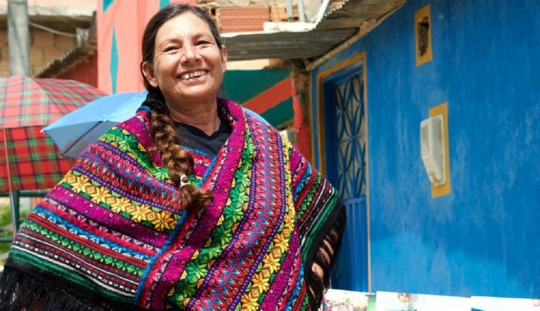 Blanca Pineda, Premio Vida y Obra 2020: “Quiero transmitir la solidaridad del trabajo en vecindad que sale del corazón”. Foto: Secretaría de Cultura.