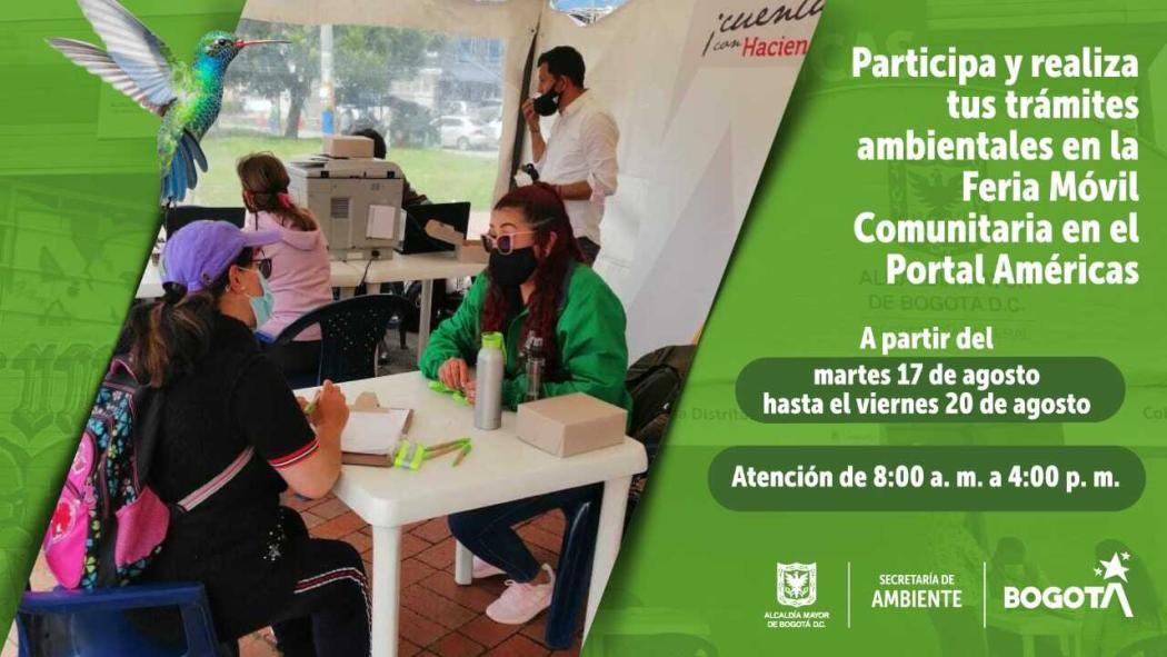 Los ciudadanos que necesiten adelantar algún trámite o servicio, deben llevar los documentos solicitados en las listas de chequeo. Foto: Secretaría de Ambiente 