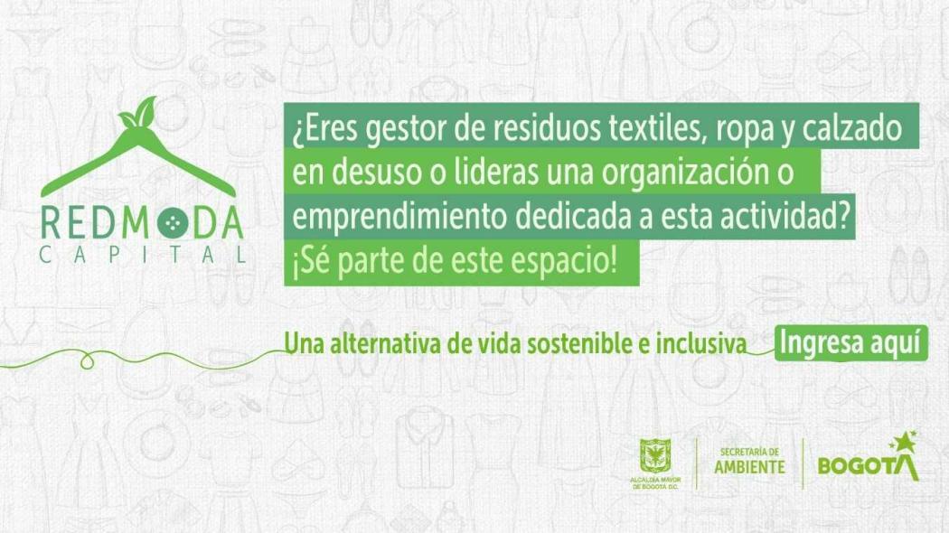 La convocatoria estará abierta hasta el 3 de septiembre en el siguiente enlace: https://forms.gle/Kzqg6ihvjPJTQseM7. Pieza: Secretaría de Ambiente.