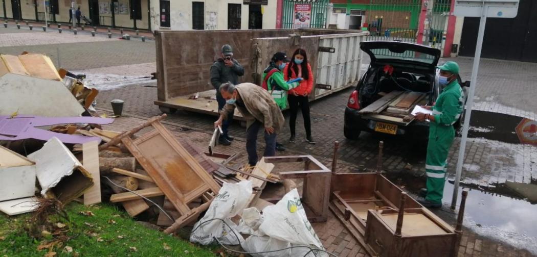 En total se han realizado 32 jornadas en distintas localidades de Bogotá.Foto:UAESP