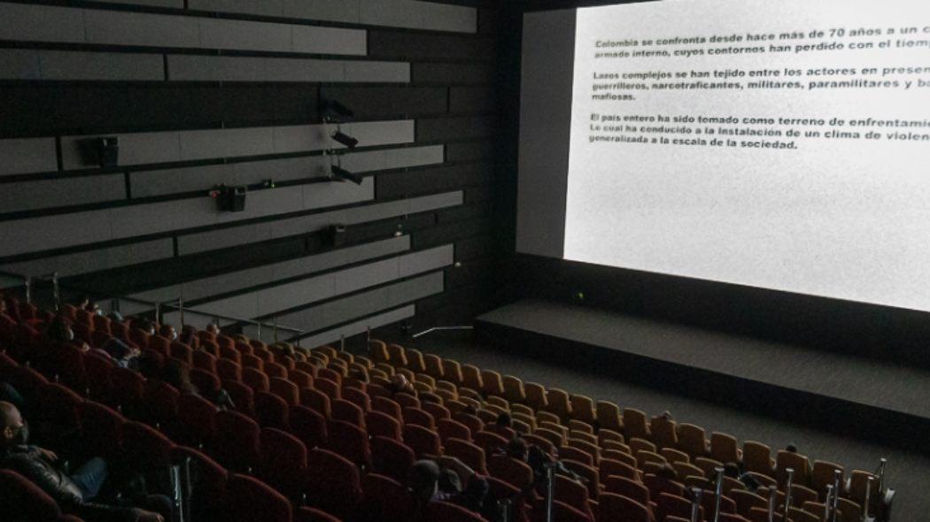 Sala de la Cinemateca de Bogotá 