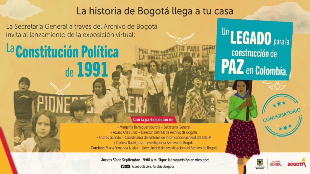 La Secretaría General aporta a esta celebración, con esta exposición en formato virtual que busca promover el conocimiento sobre la nuestra carta política