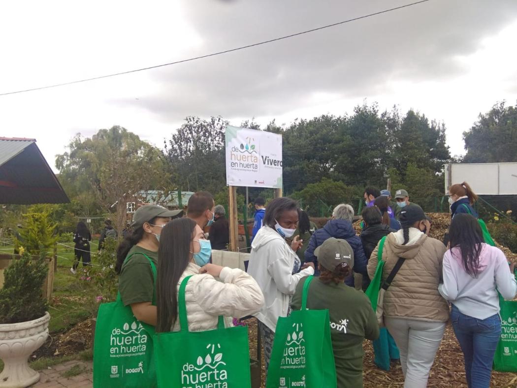 Esta es la primera de 5 rutas agroecológicas por Bogotá que se crearán en torno a iniciativas autosostenibles de la ciudad región. Foto: Jardín Botánico.