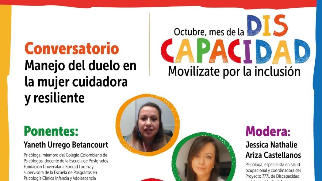 'Manejo del duelo en la mujer cuidadora y resiliente'