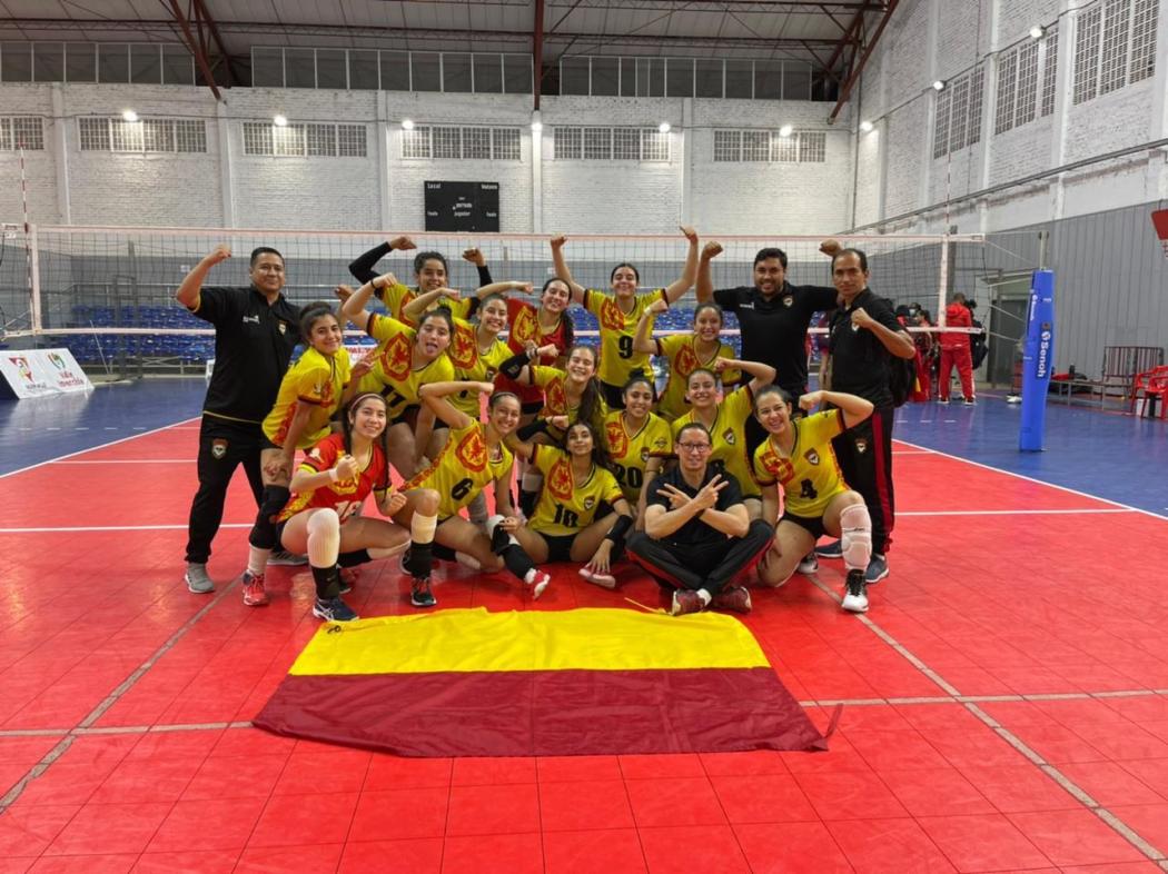 Hacía más de una década el vóleibol bogotano no celebraba un título nacional. Foto. IDRD