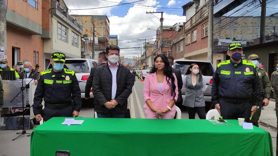 Se activó frente de seguridad en barrio Pradera de Puente Aranda