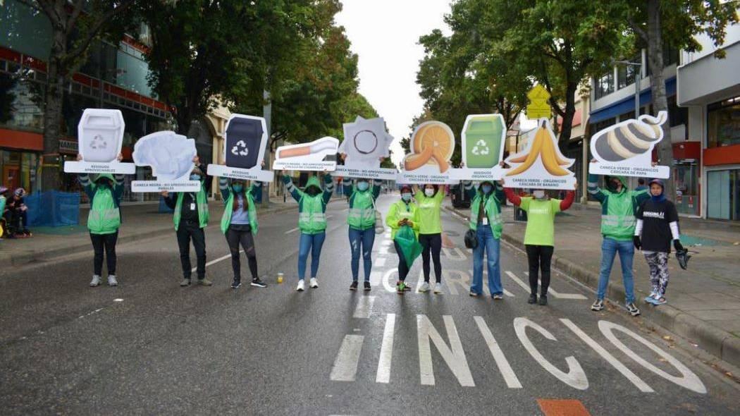 Imagen relacionada con la carrera por la recolección de residuos