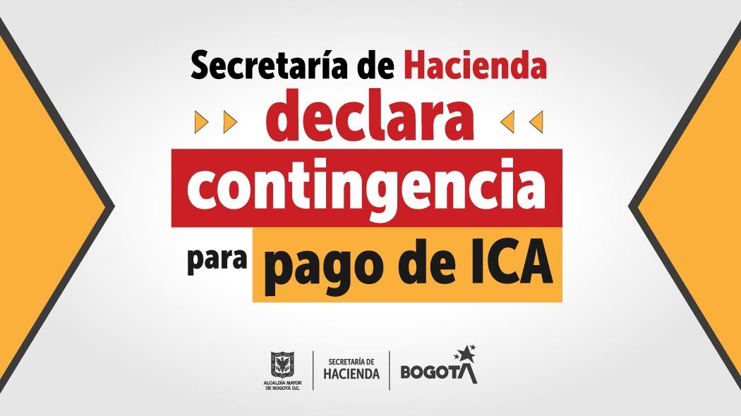 Declaran contingencia para pago del cuarto bimestre de ICA