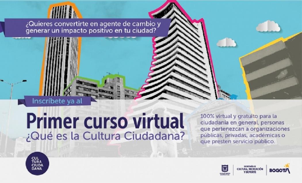 Este curso fortalece capacidades en la ciudadanía para que las personas interesadas se conviertan en agentes de cambio cultural. 