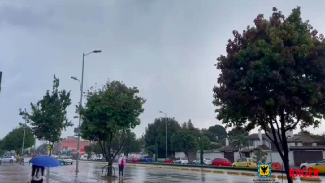 Reporte del clima para la tarde de hoy 14 de noviembre en Bogotá 