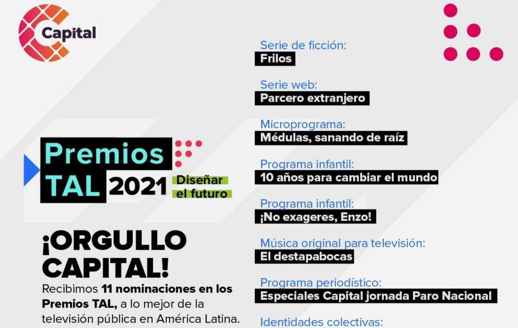 Nominación premios TAL 2021