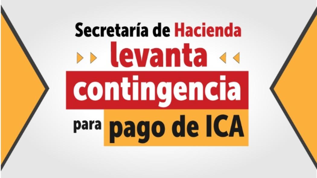 Se levanta la contingencia para declarar y pagar el cuarto bimestre de ICA