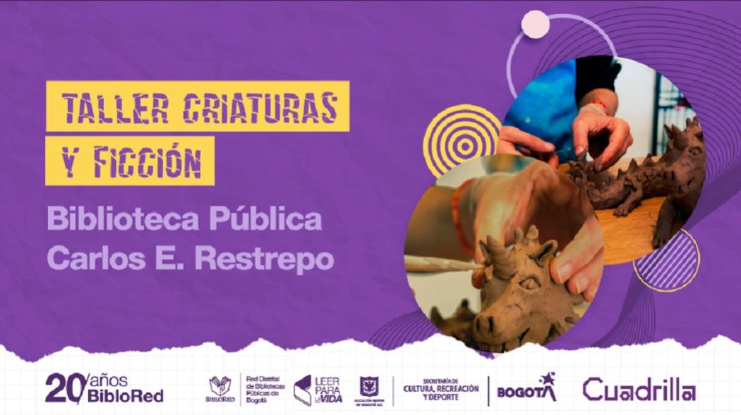 En el marco del cierre de los talleres de lectura del Club de Ficción en la Biblioteca Pública Carlos E. Restrepo, invitamos a niñas y niños entre 6 y 10 años, a participar en en este taller donde la imaginación y la creatividad serán los protagonistas