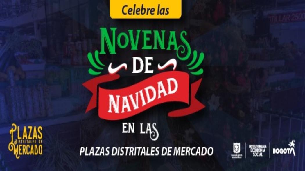 Programación completa de las novenas en plazas de mercado de Bogotá