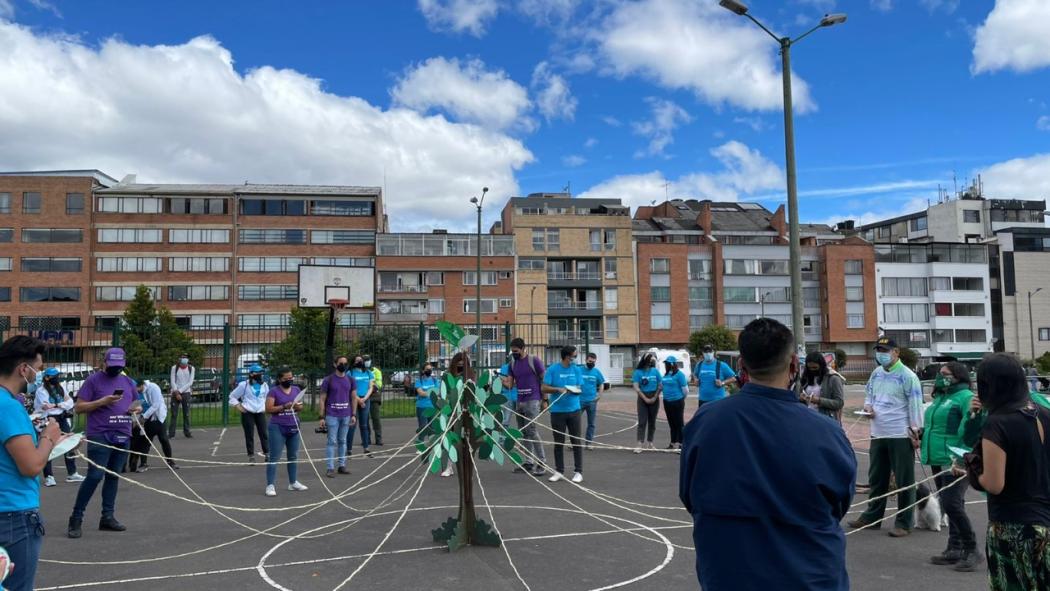 Una nueva jornada de la estrategia Replantando Confianza en la localidad de Teusaquillo