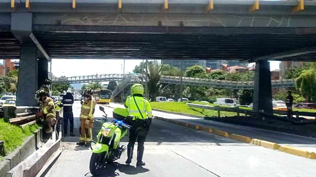 Estructura del puente de calle 116 con Autonorte no está comprometida