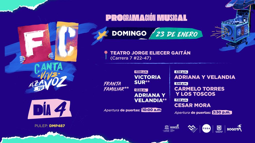 Bogotá celebrará el Festival Centro 2022: programación y horarios