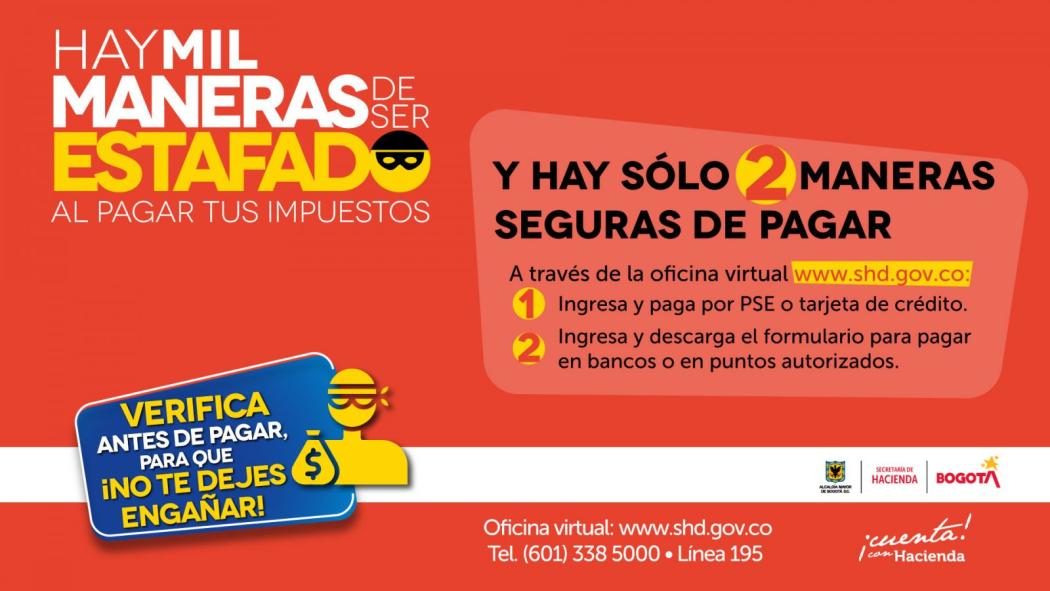 Dos maneras seguras de pagar tus impuestos para evitar estafas 