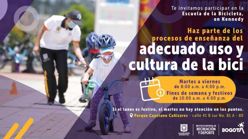 Escuela De La Bicicleta del IDRD: Inscripción, fechas, horarios y más