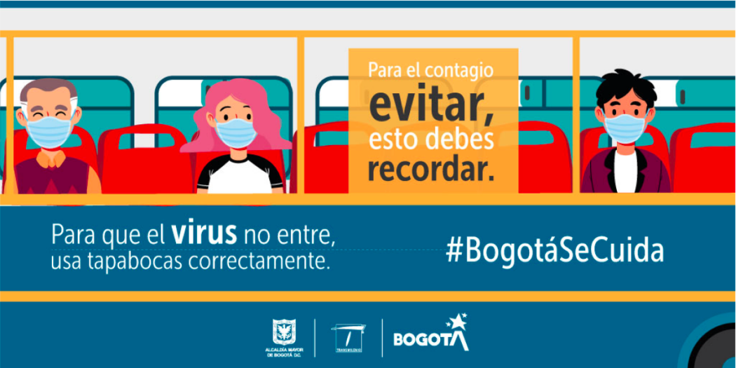 ¿Cómo viajar seguro en Transmilenio y prevenir contagios de COVID-19?