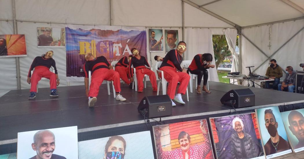  ‘Bogotá Escenario de Nuestras Vidas’, arte en la Plaza España 