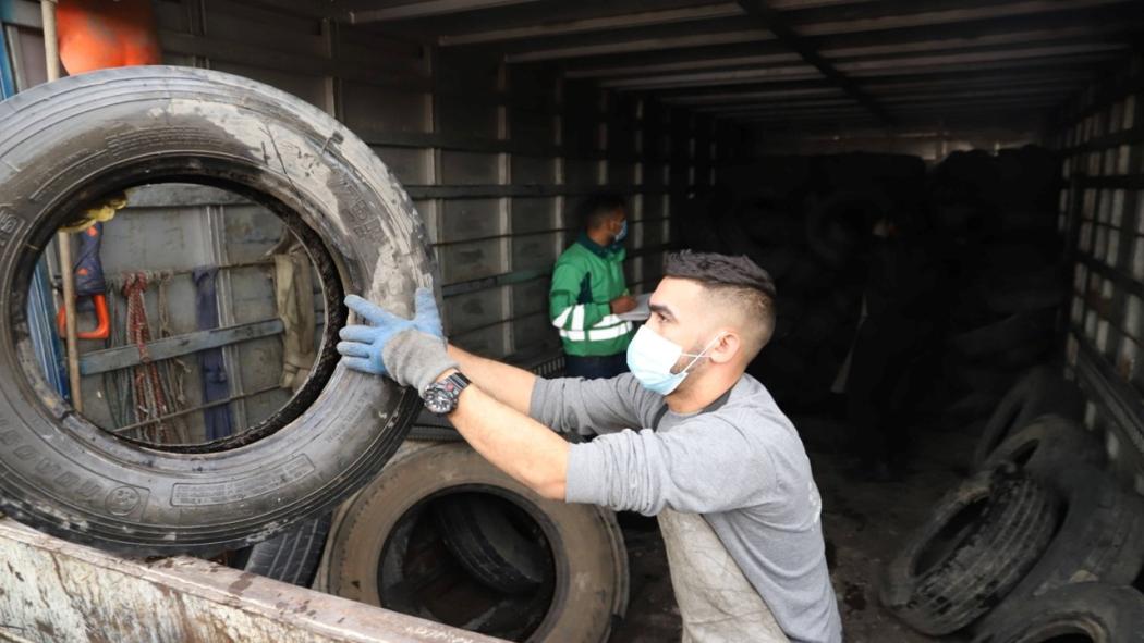 Jornada de recolección de llantas en Bosa fue un éxito total 