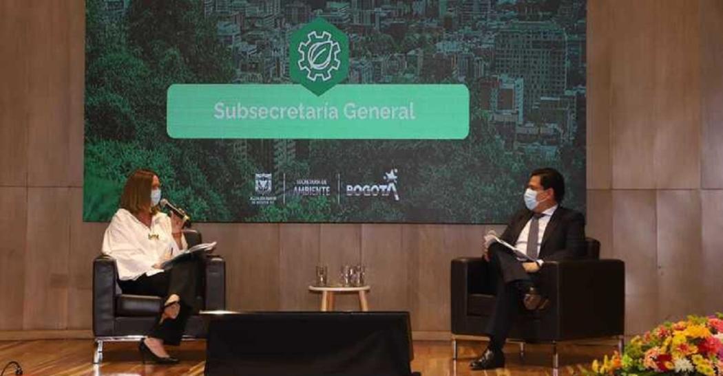 Rendición de cuentas 2021 de la secretaria de ambiente de Bogotá 