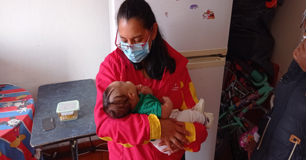 Acompañamiento del Distrito a las madres gestantes y lactantes