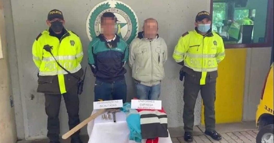 Policía capturó a 2 personas que decían ser funcionarios del Acueducto