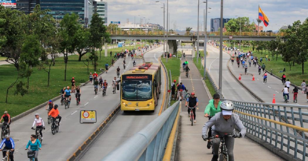 ¡Disfruta del deporte en la ciclovía este domingo y lunes festivo!